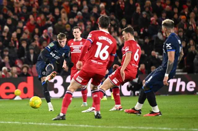 Cole Palmer raził nieskutecznością. Middlesbrough bliżej finału Pucharu Ligi w Anglii