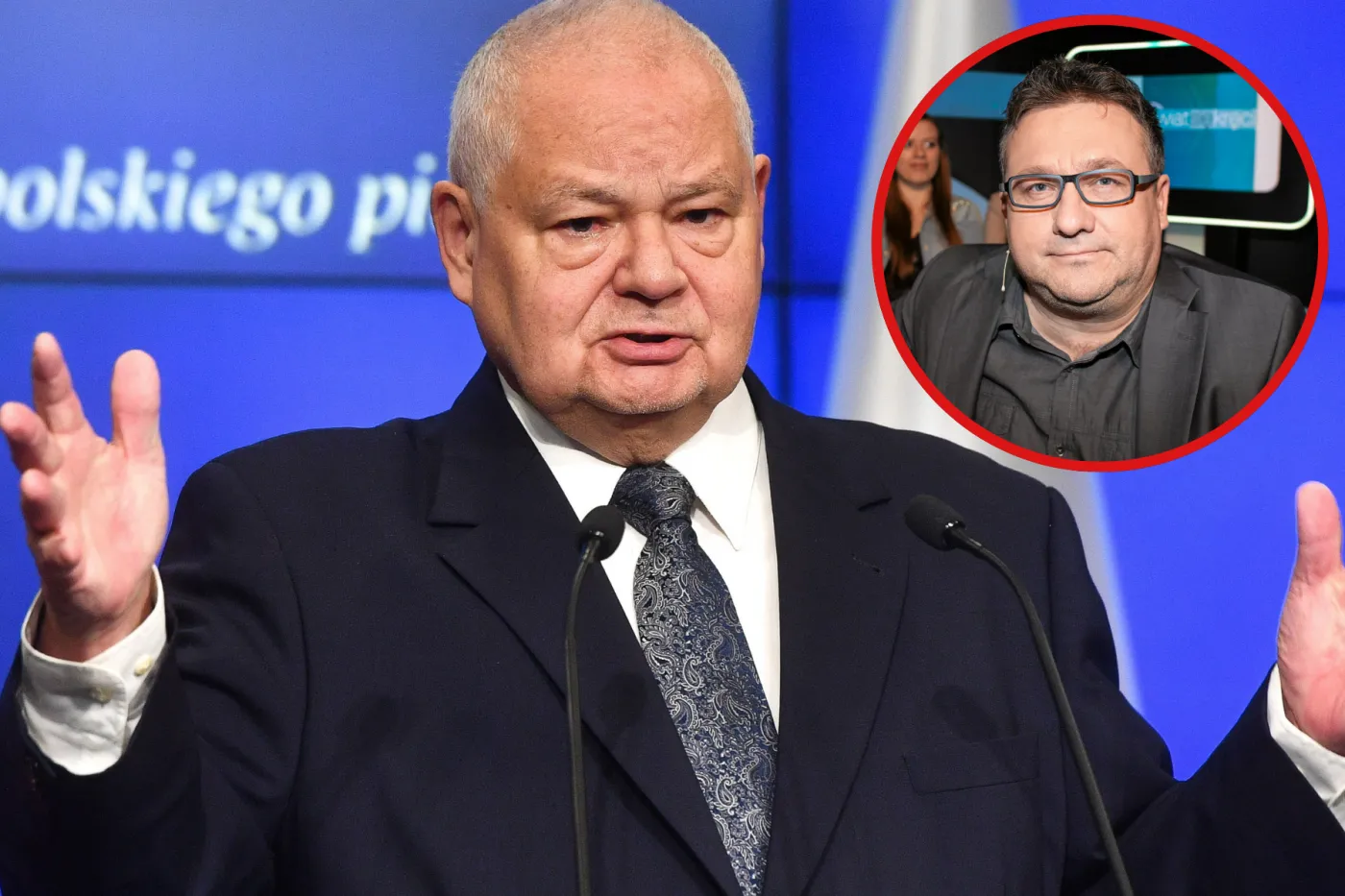 Glapiński wyjeżdża z propagandą na ulicę. "To przypomina czasy Gierka"