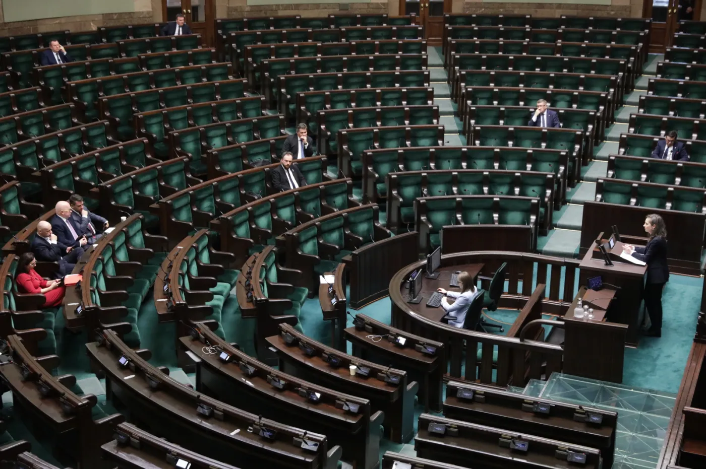 Sala posiedzeń sejmu