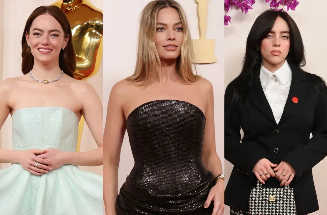 Emma Stone, Margot Robbie, Billie Eilish