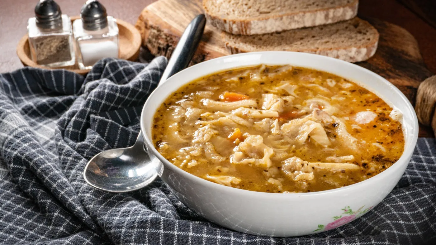Spicy,And,Aromatic,Tripe,Soup,As,Traditional,Soup,In,Poland.