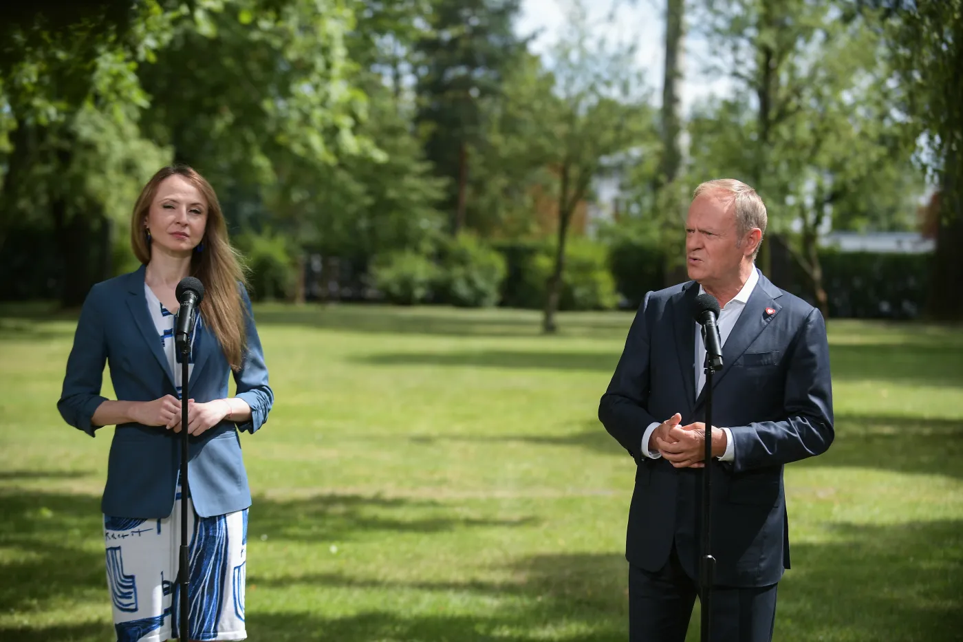 Donald Tusk, Agnieszka Dziemianowicz-Bąk
