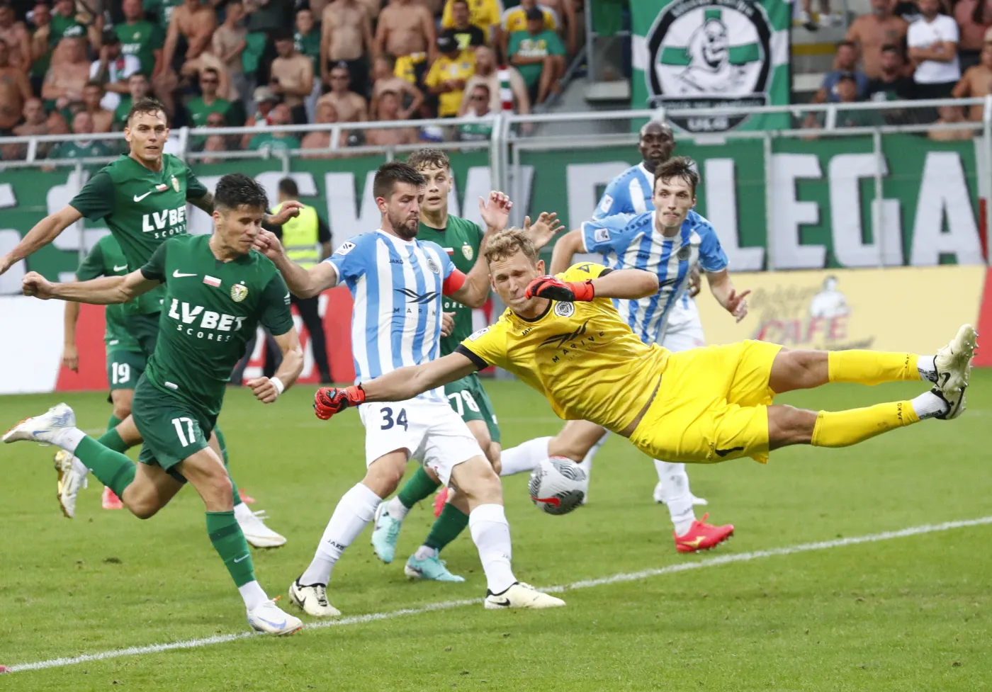 Liga Konferencji. Kuriozalny gol i katastrofalna gra. Śląsk zawiódł w Rydze