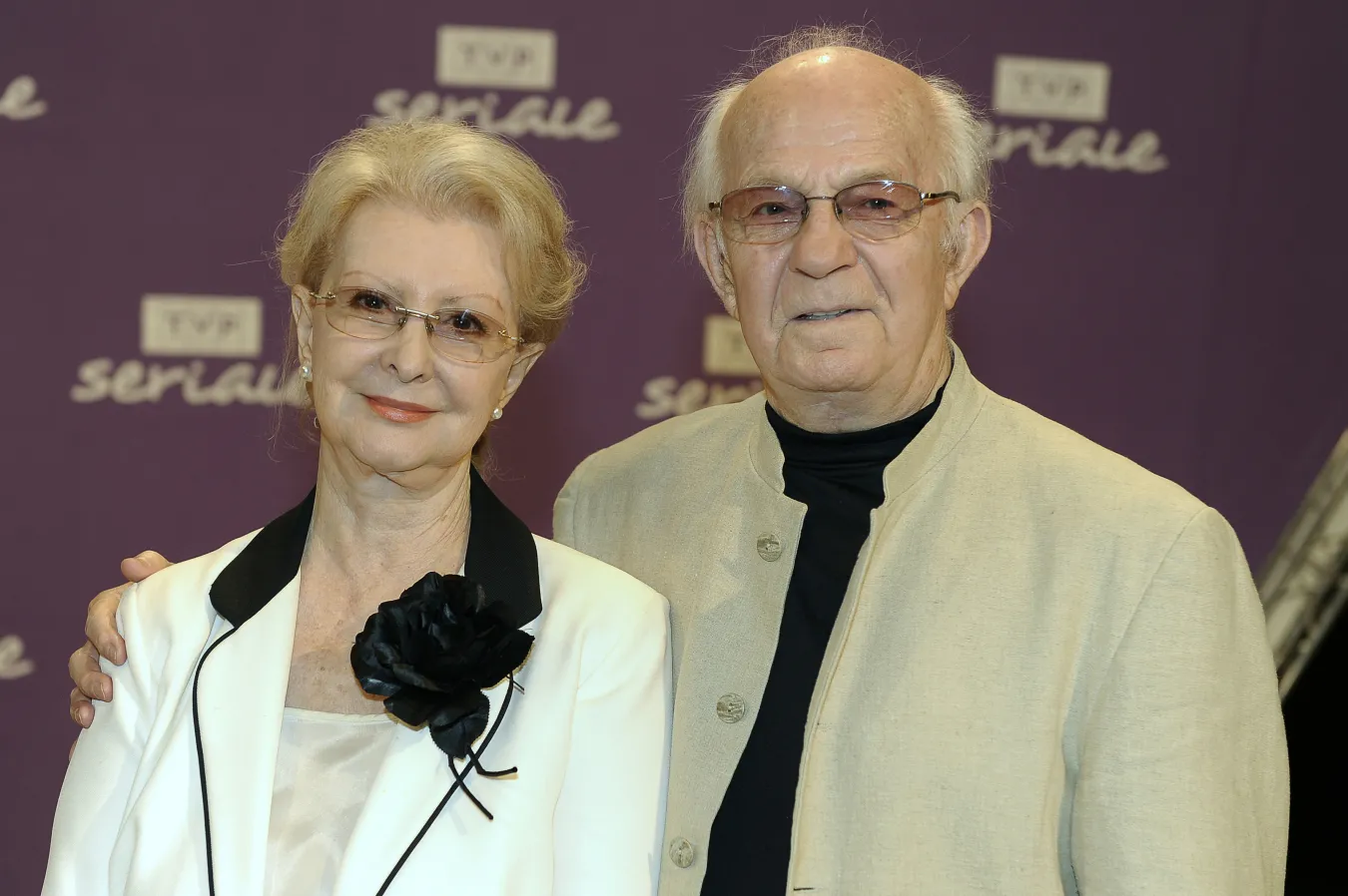 Jadwiga Barańska i Jerzy Antczak wychowali syna, Mikołaja 