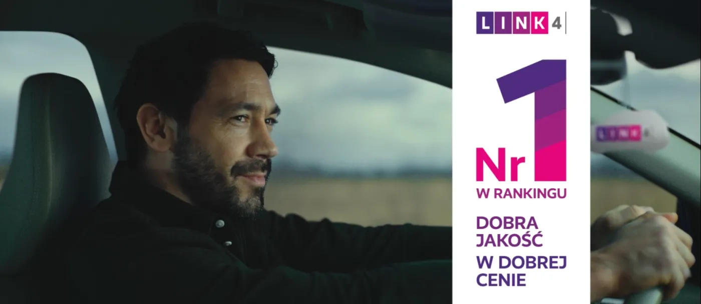 LINK4 zaprasza kierowców, którzy jeżdżą bezpiecznie. Mogą liczyć na więcej