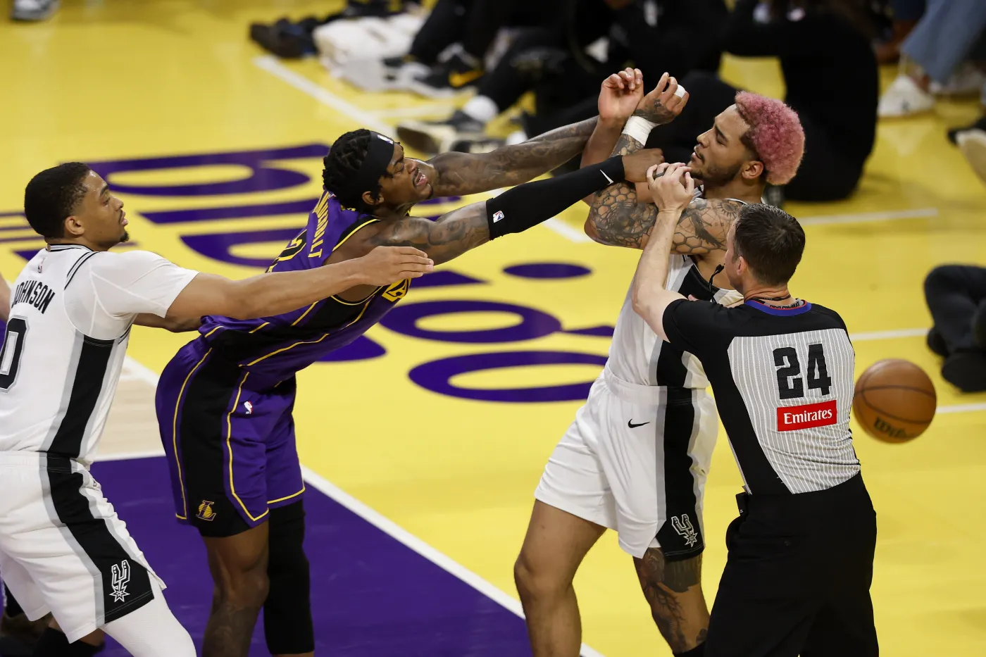 Sochan wywołał awanturę w NBA. Polak wyrzucony z parkietu