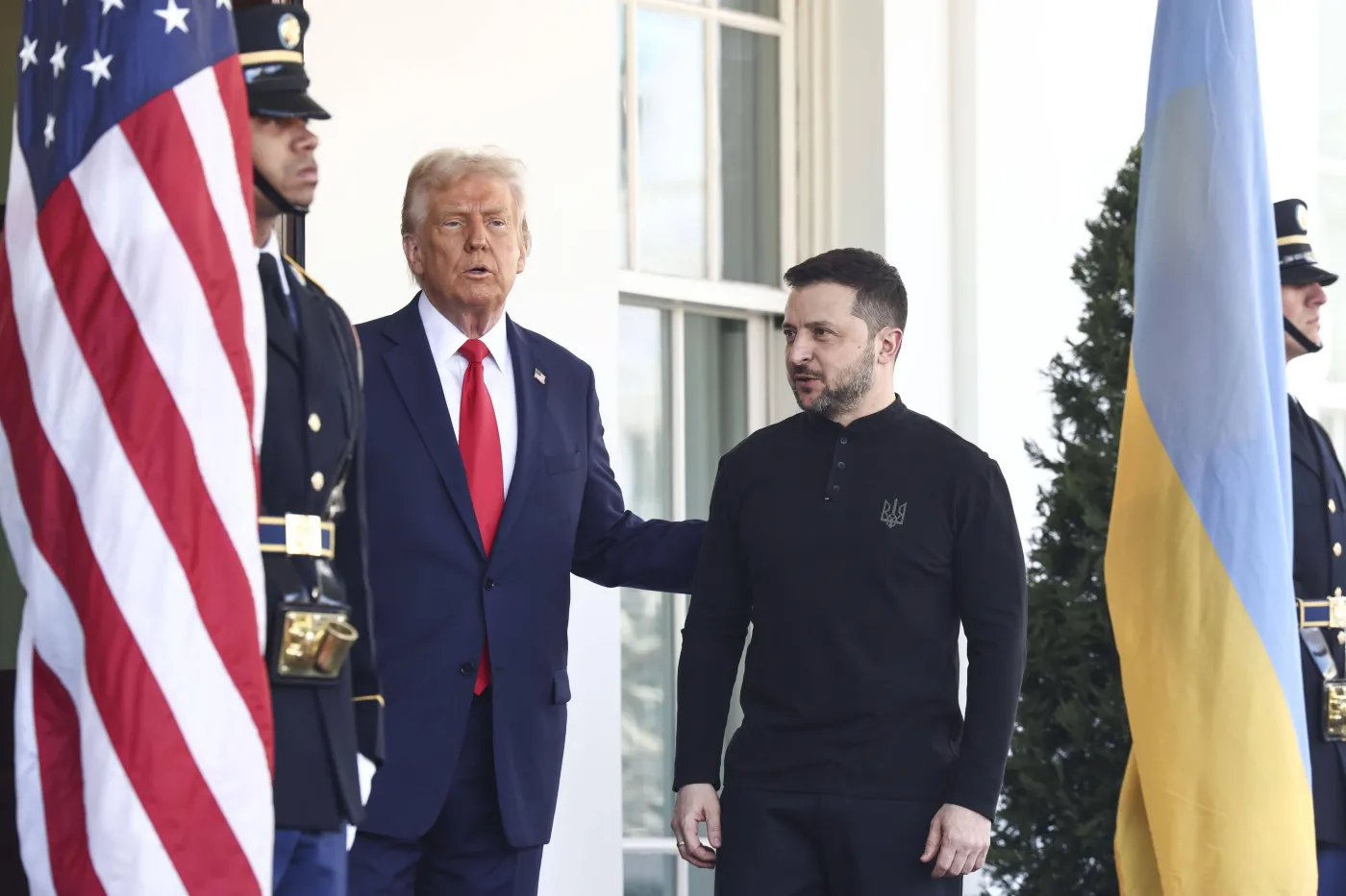 Donald Trump, Wołodymyr Zełenski
