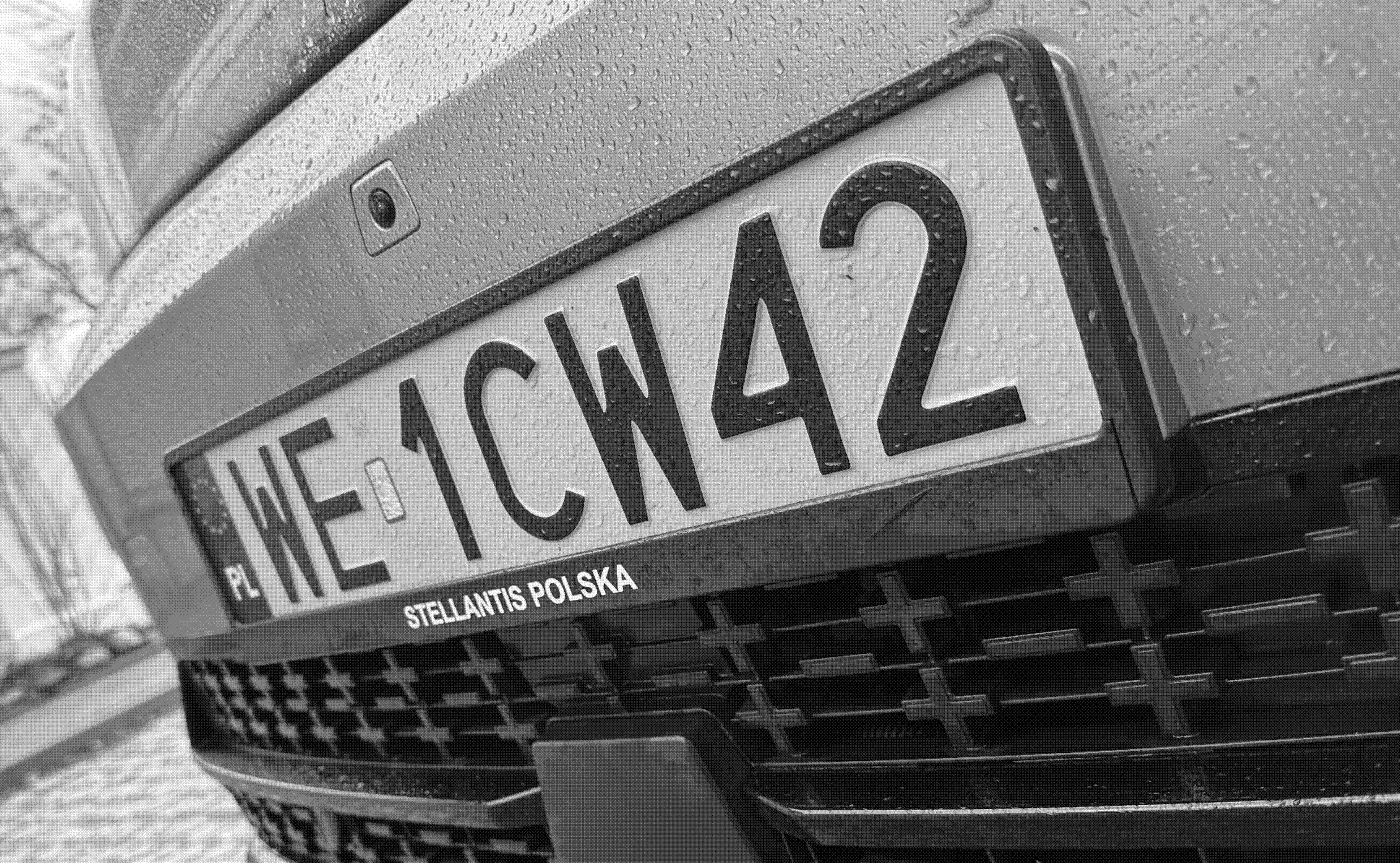 Tablica rejestracyjna