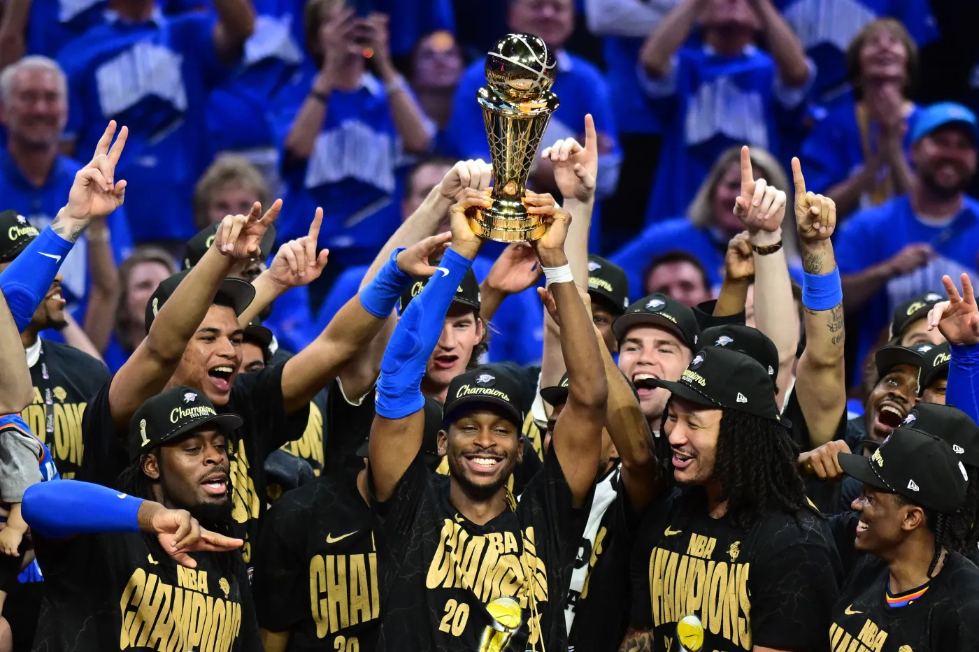 Oklahoma City Thunder mistrzami NBA. Wielki pech Haliburtona