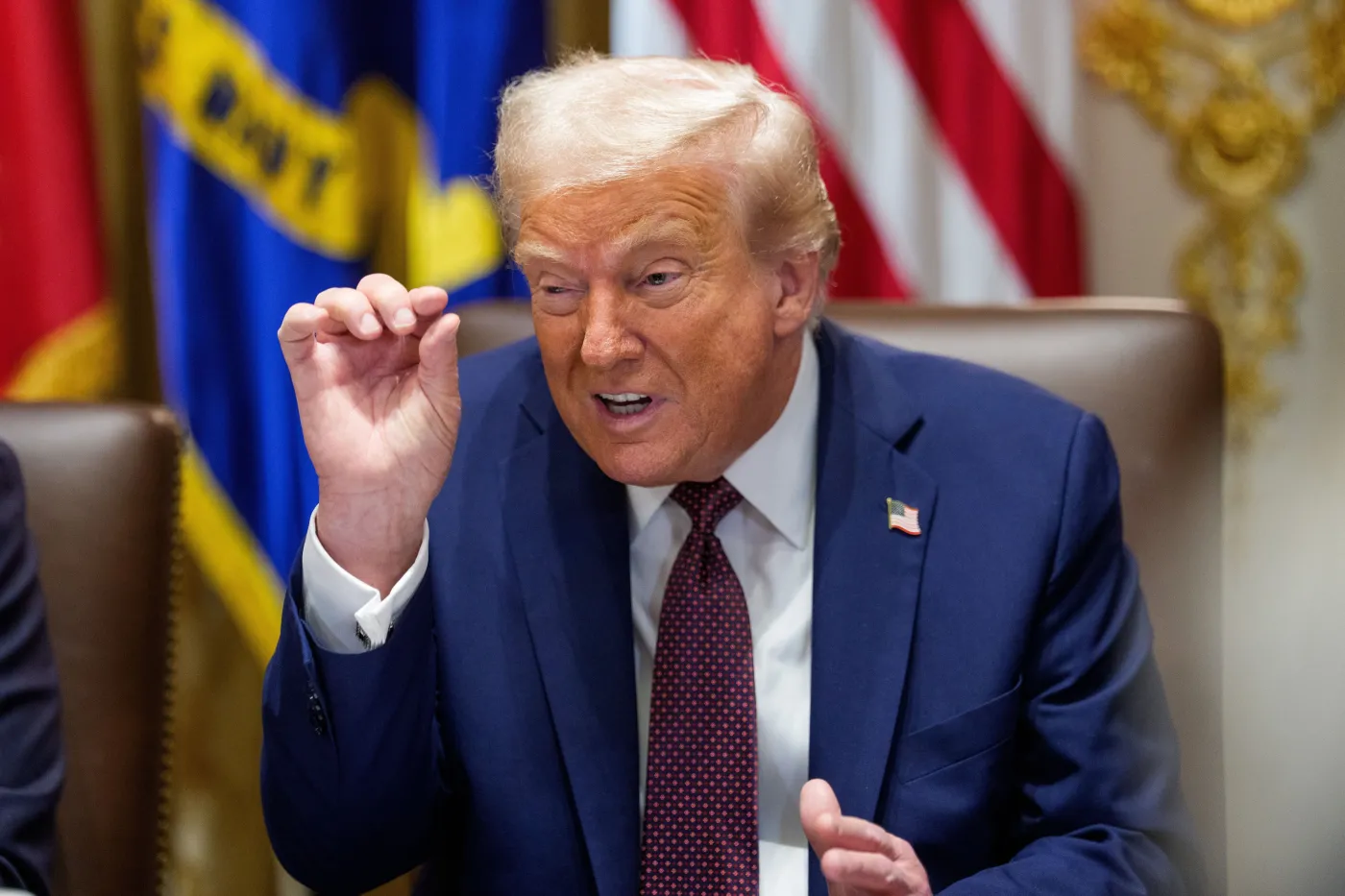 US President Trump Chairs a Cabinet Meeting at the White House