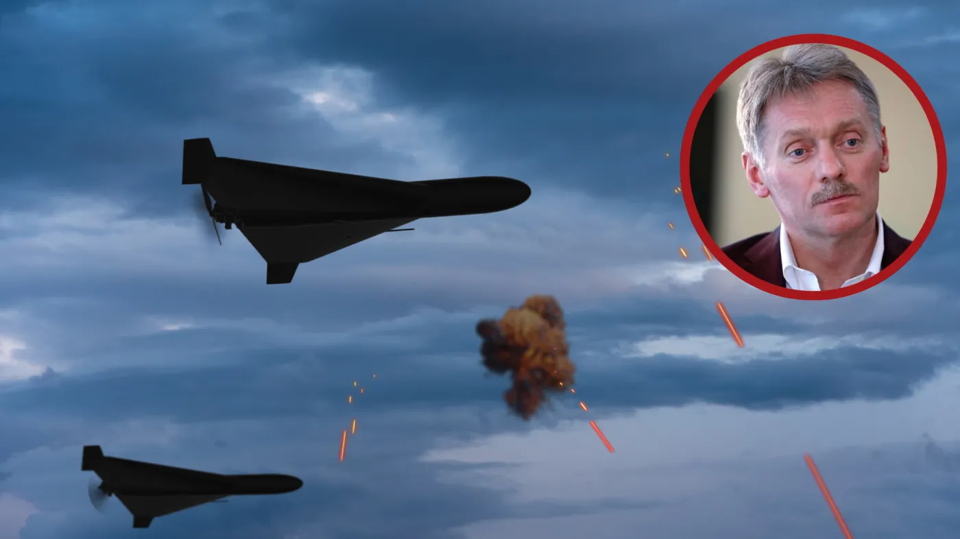 Kreml reaguje na atak rosyjskich dronów na Polskę. Niestety, nie ma co spodziewać się konkretów
