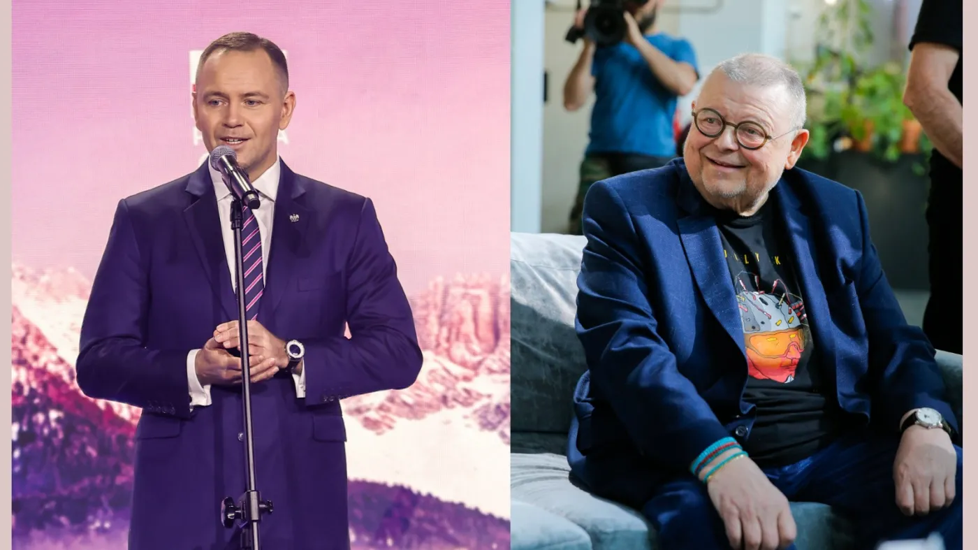 Wojciech Mann nazwał Karola Nawrockiego "tchórzliwym prezydentem". "Nawet w gębie nie jest mocny"