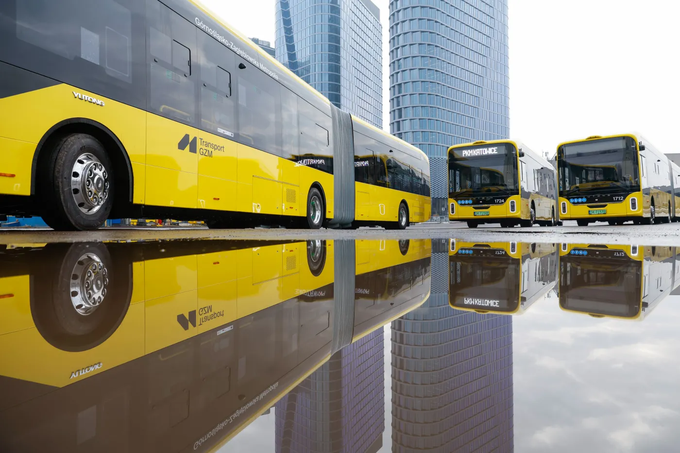 Nowe elektryczne autobusy Yutong w taborze PKM Katowice