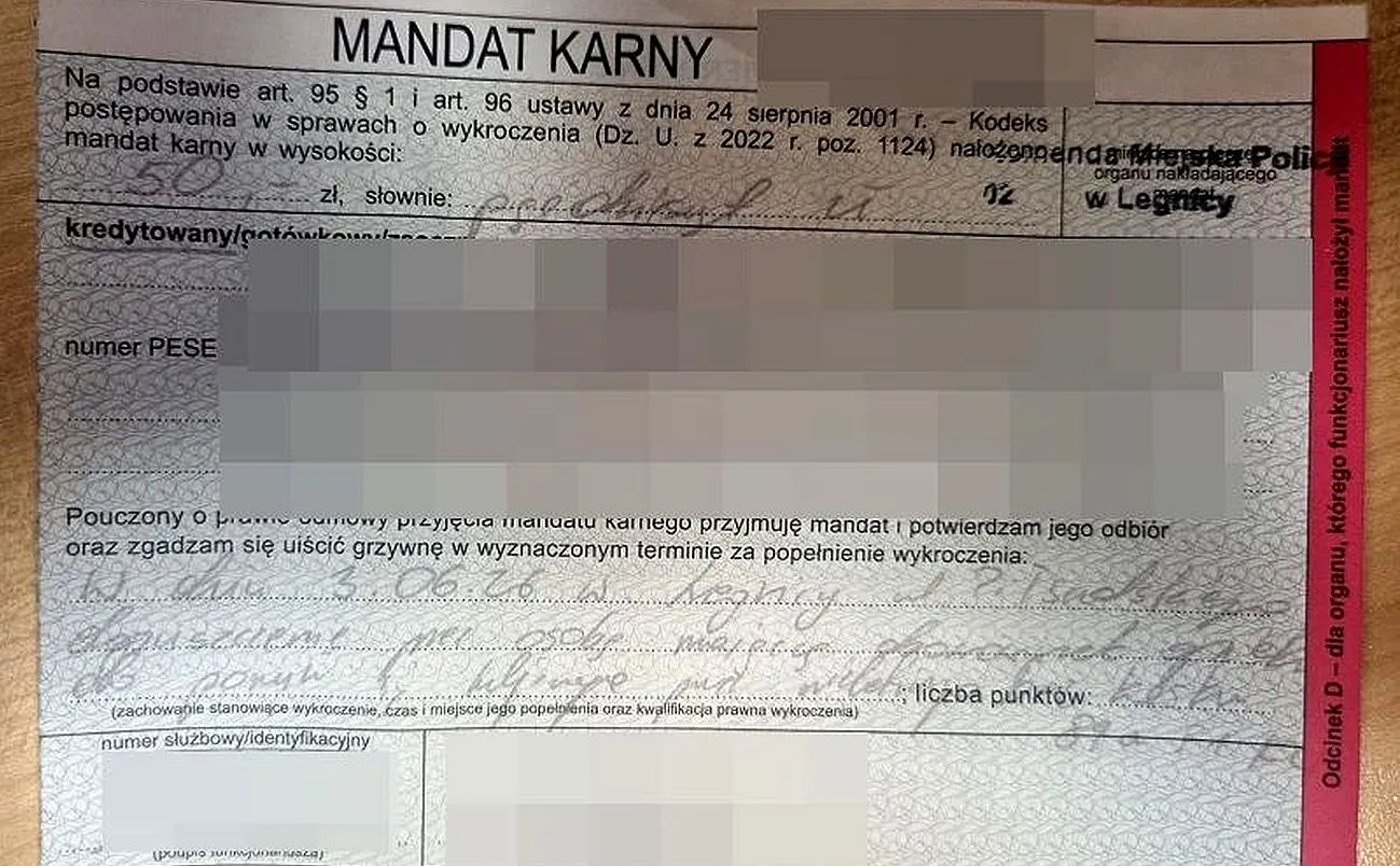 Mandat za brak kasku