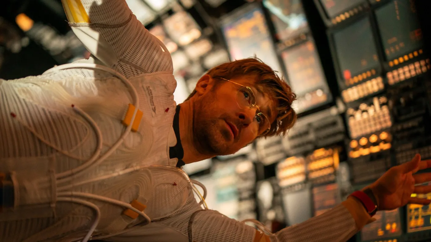 Ryan Gosling jako Ryland Grace w filmie "Projekt Hail Mary"