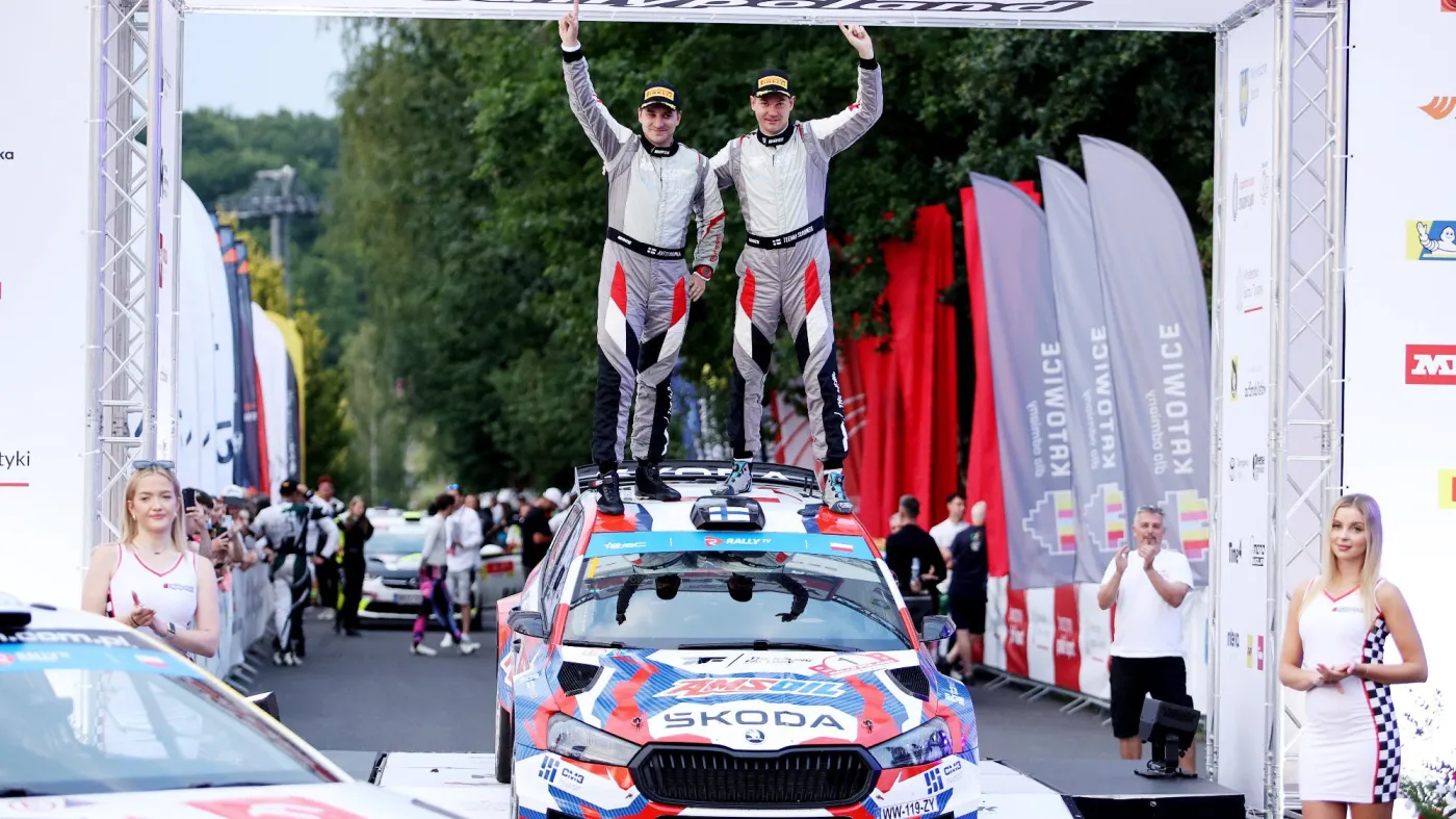 Fiński lider triumfuje na Śląsku. Rajd Polski dla Suninena.