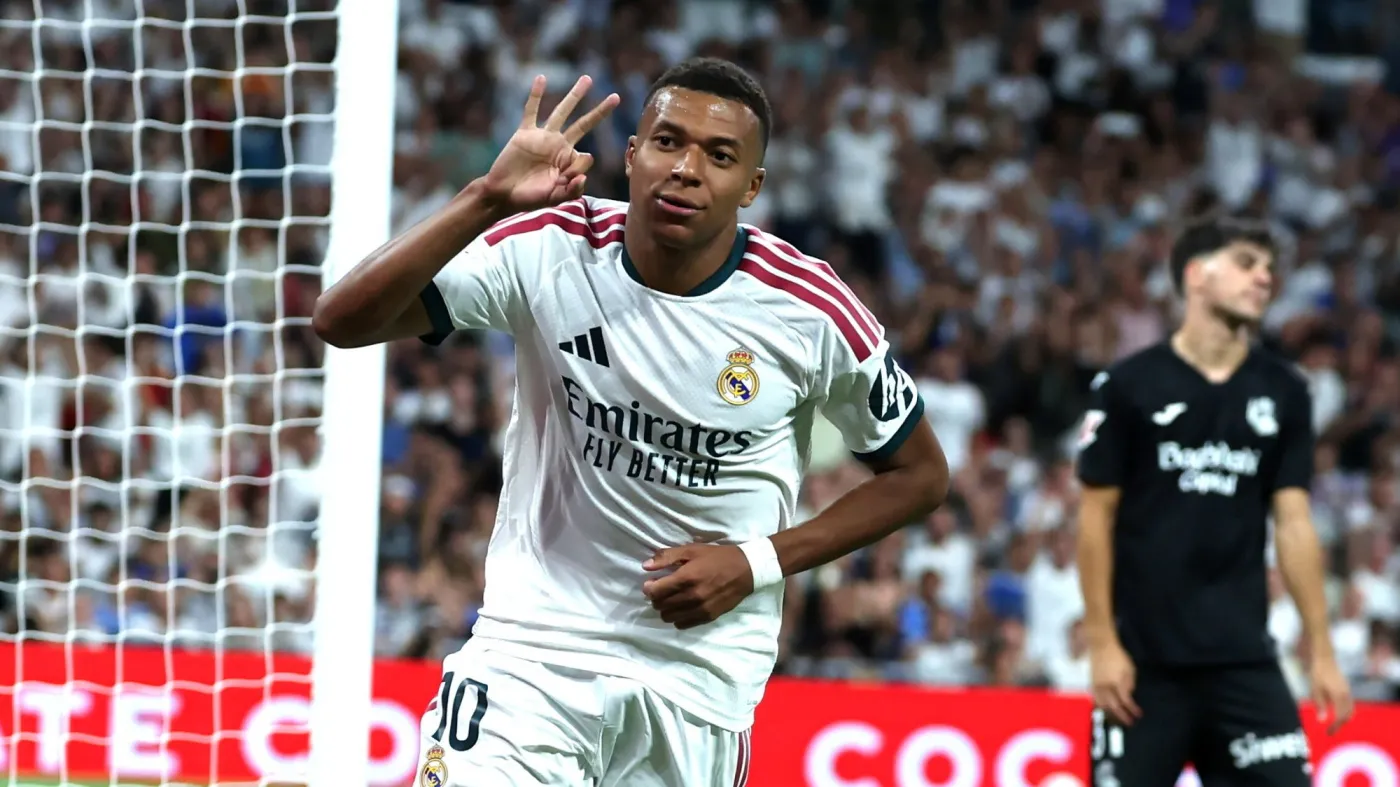 Hat-trick Mbappe. Real Madryt liderem hiszpańskiej La Liga