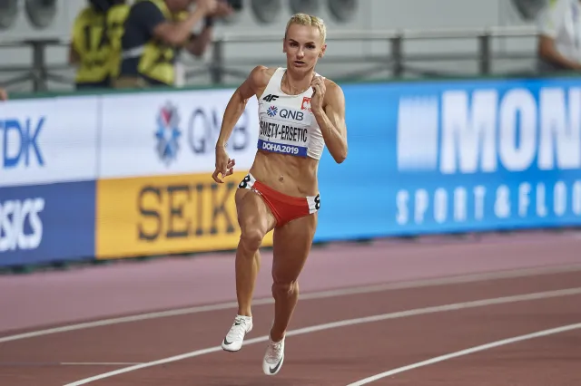 Justyna Święty-Ersetic pobiła rekord Polski w biegu na 400 m [WIDEO]