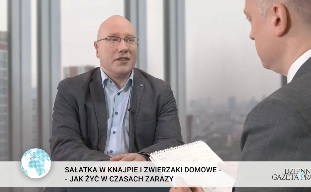 Sałatka w knajpie i zwierzaki domowe - jak żyć w czasach zarazy