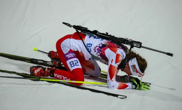 PŚ w biathlonie: Monika Hojnisz-Staręga 8. w biegu na 15 km