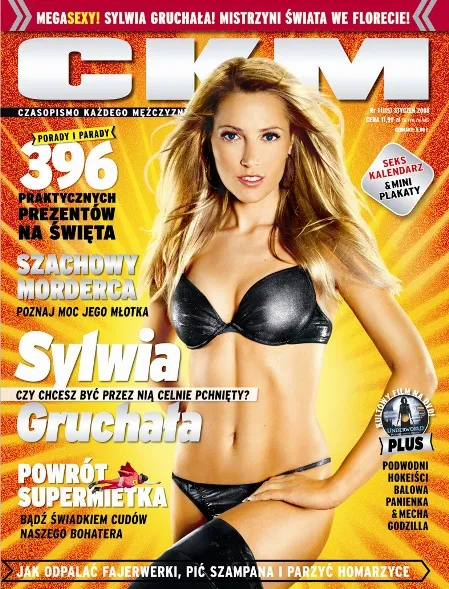 Sylwia Gruchała rozebrałą się dla CKM