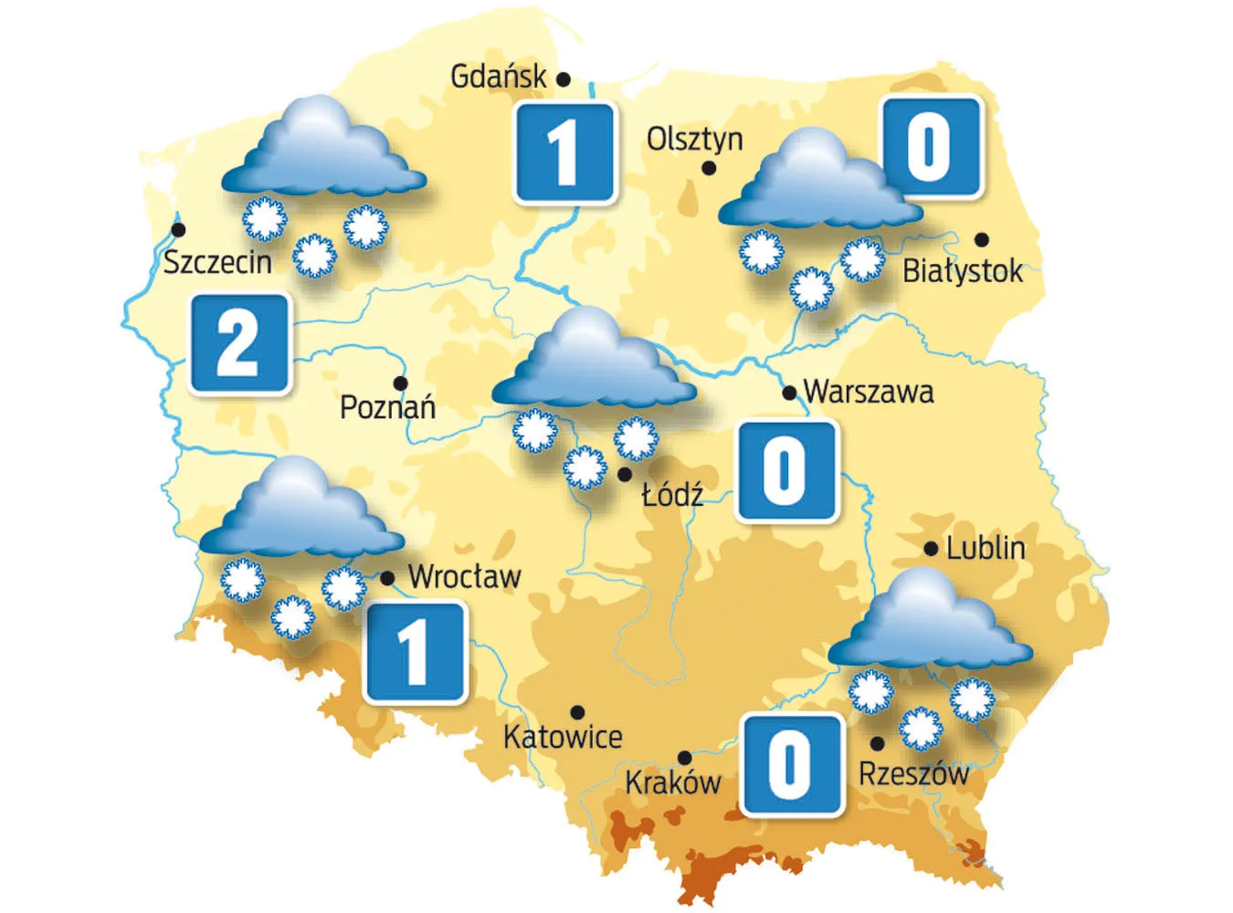 W Sylwestra nie będzie mrozu