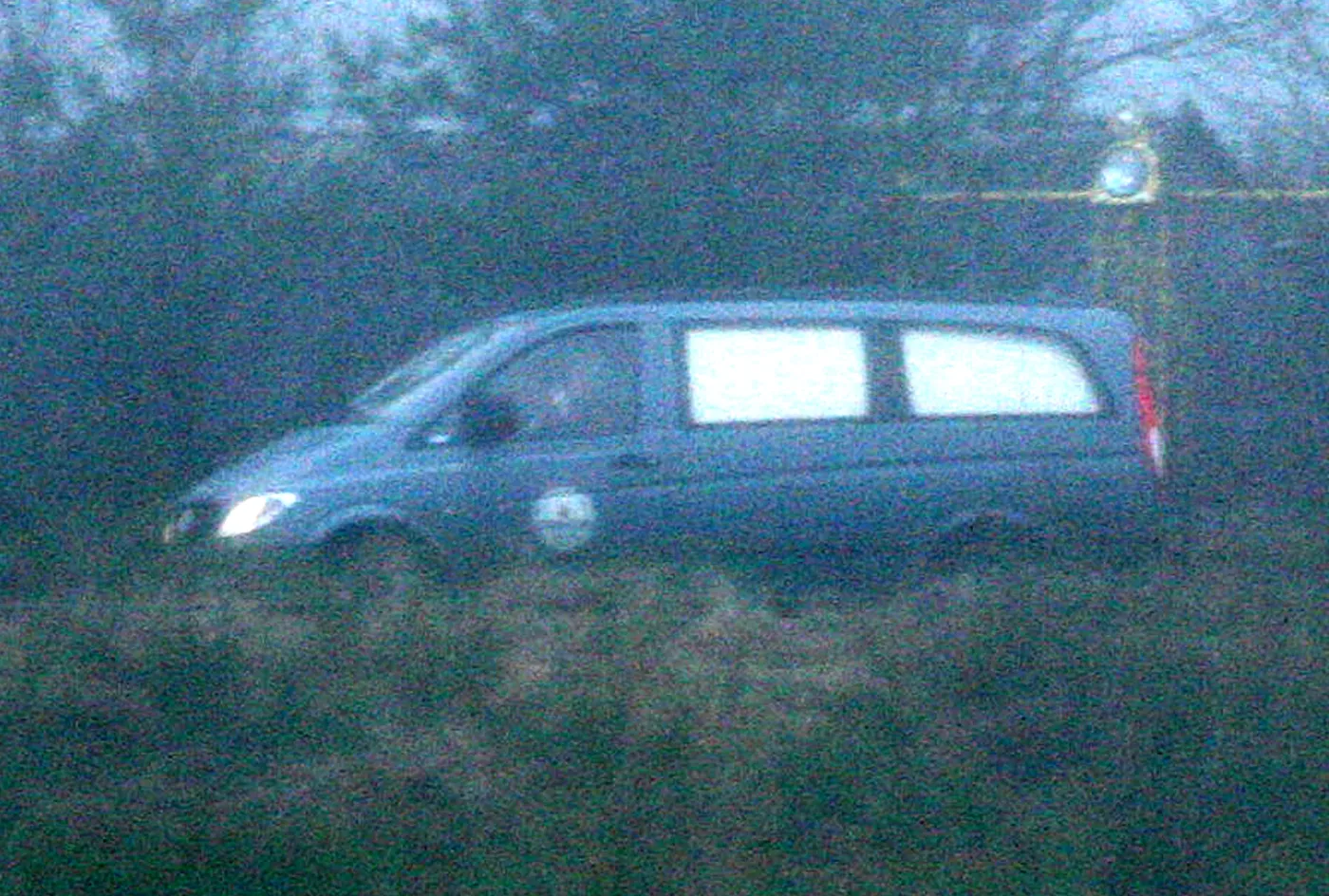 Na miejscu katastrofy był też karawan