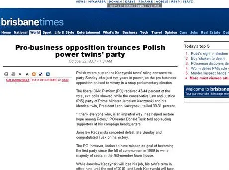 Stalingrad Kaczyńskich, Polacy wybrali normalność