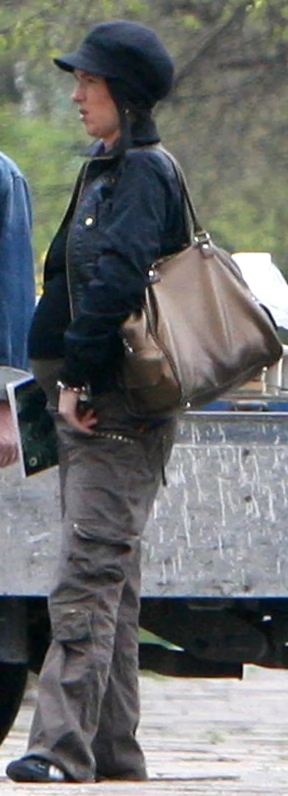 Ciąża Kasi jest już dobrze widoczna