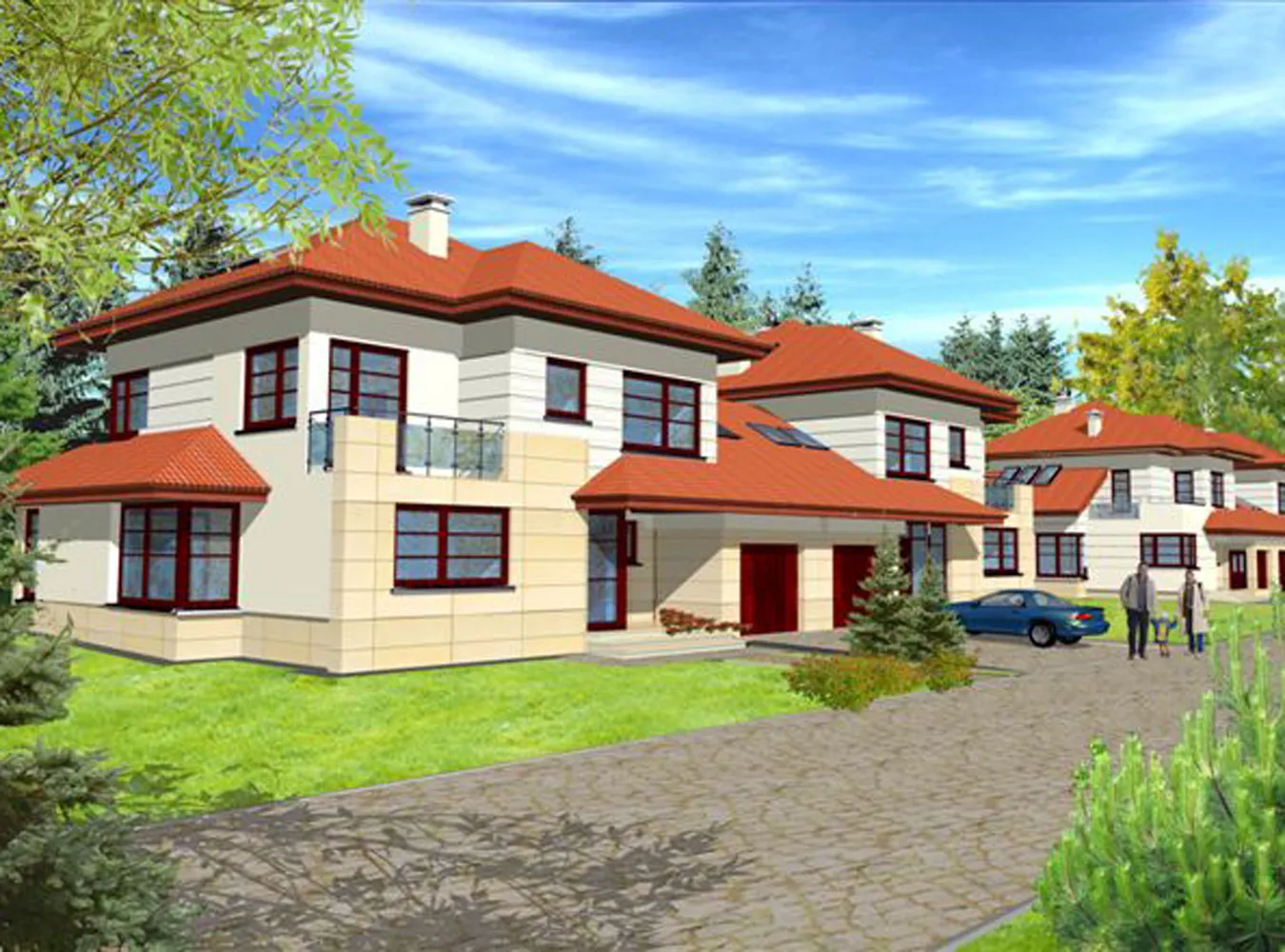 Kameralne osiedle w Powsinie