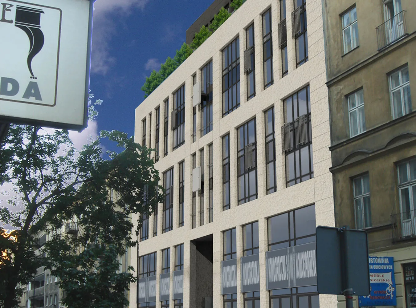 Biurowiec N-21 będzie gotowy w październiku