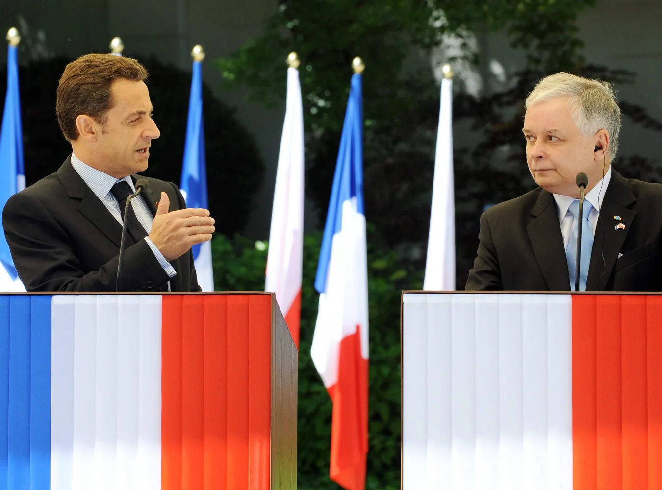 Kaczyński do Sarkozy apos;ego Nie zablokujemy traktatu