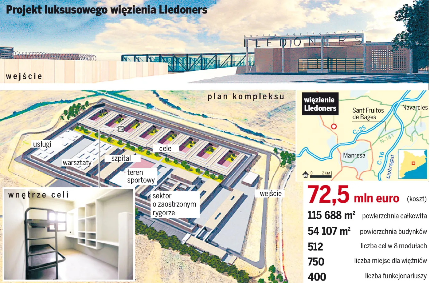 Zobacz luksusowe więzienie z basenem