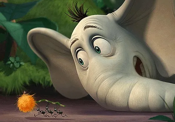 Jim Carrey najlepszym słoniem w historii