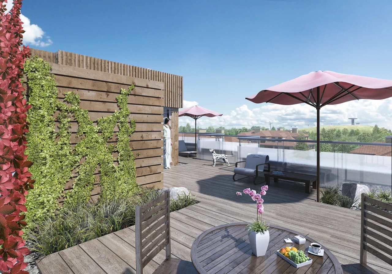 Ekologiczne osiedle przy Parku Szczęśliwickim