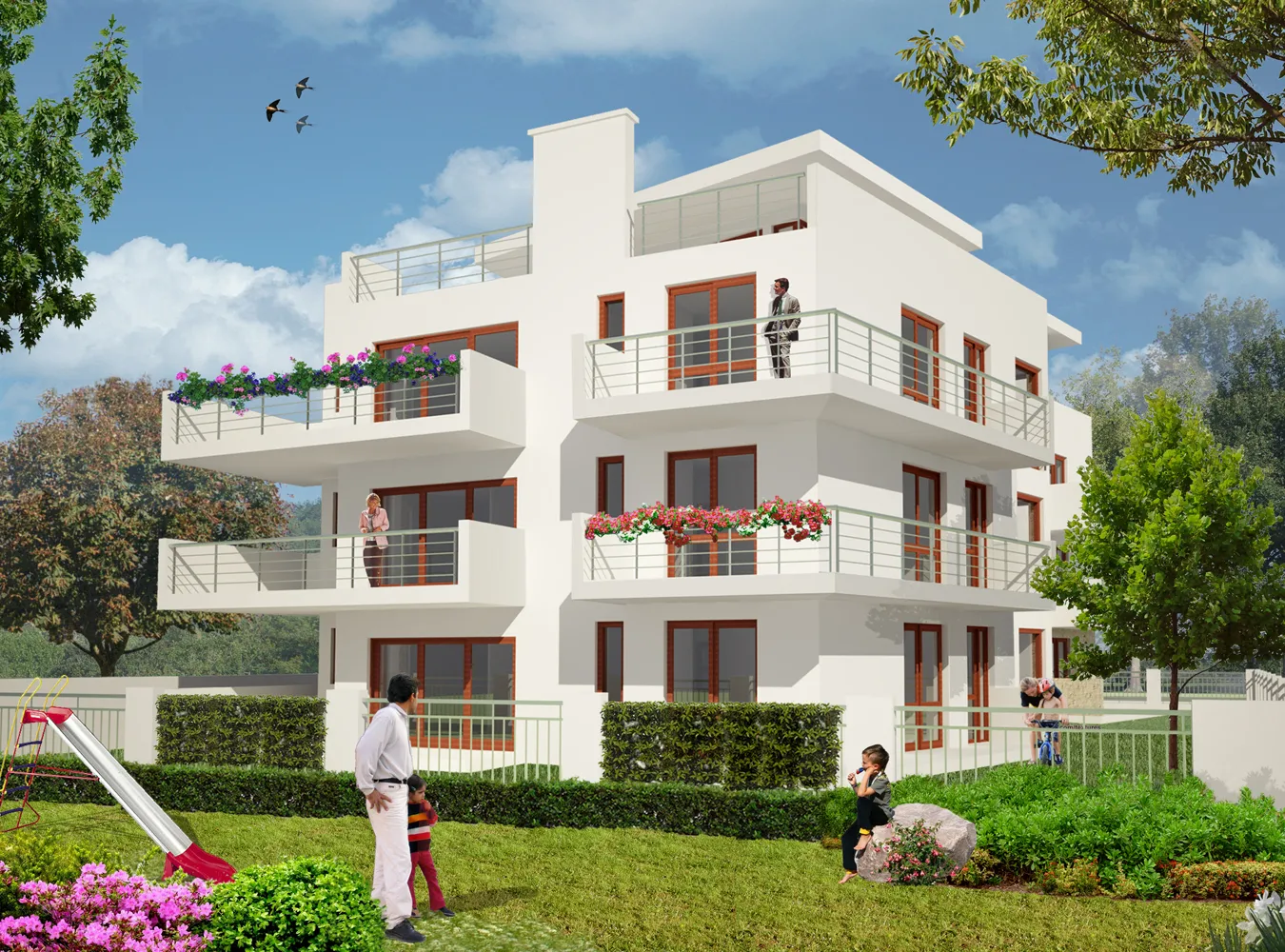 Siedem mieszkań na Brukselskiej