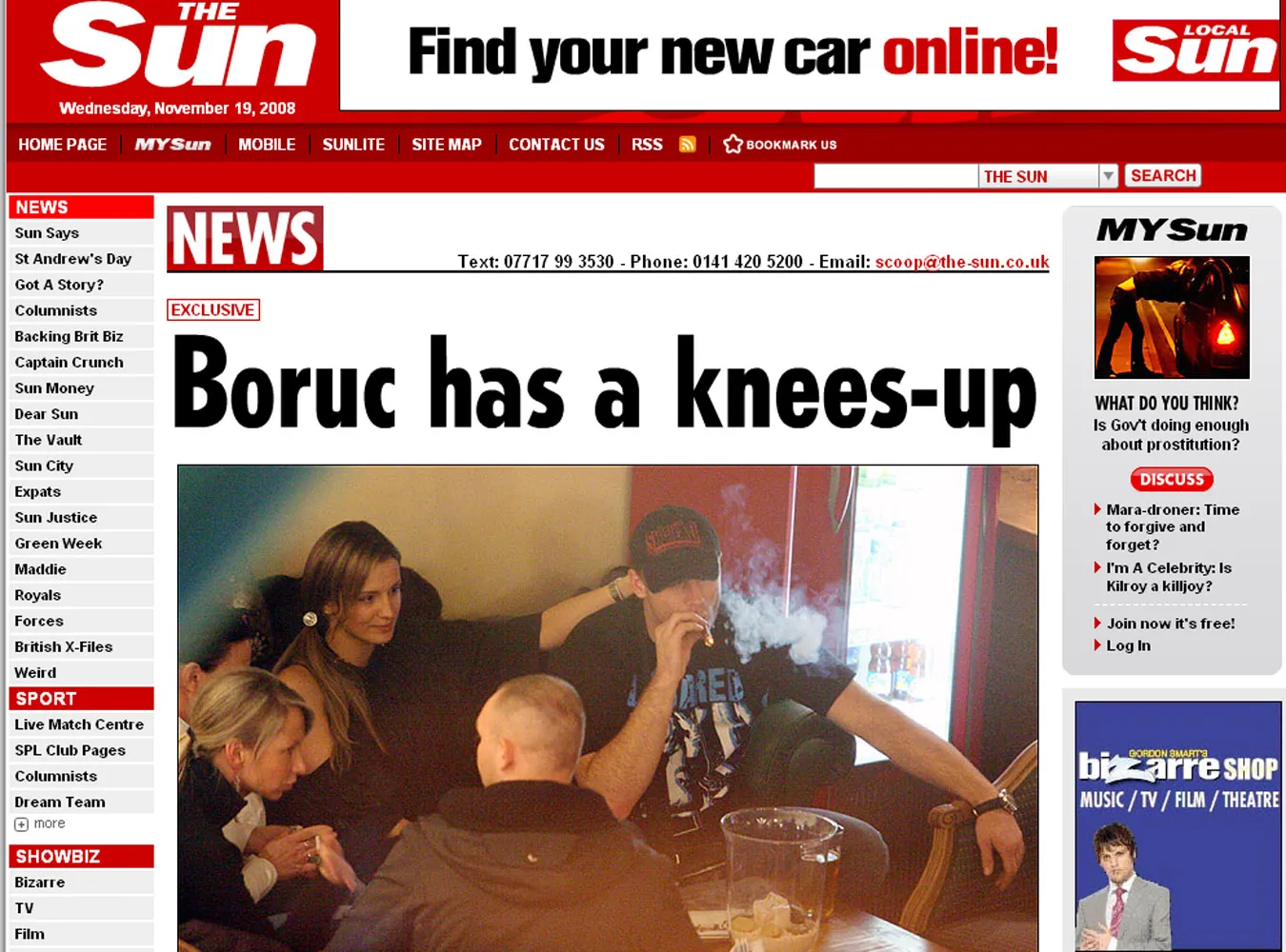 To z nią całował się Artur Boruc