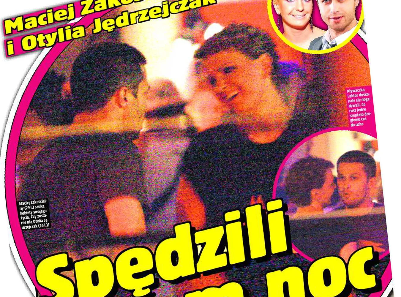 Jędrzejczak spędziła noc z Zakościelnym