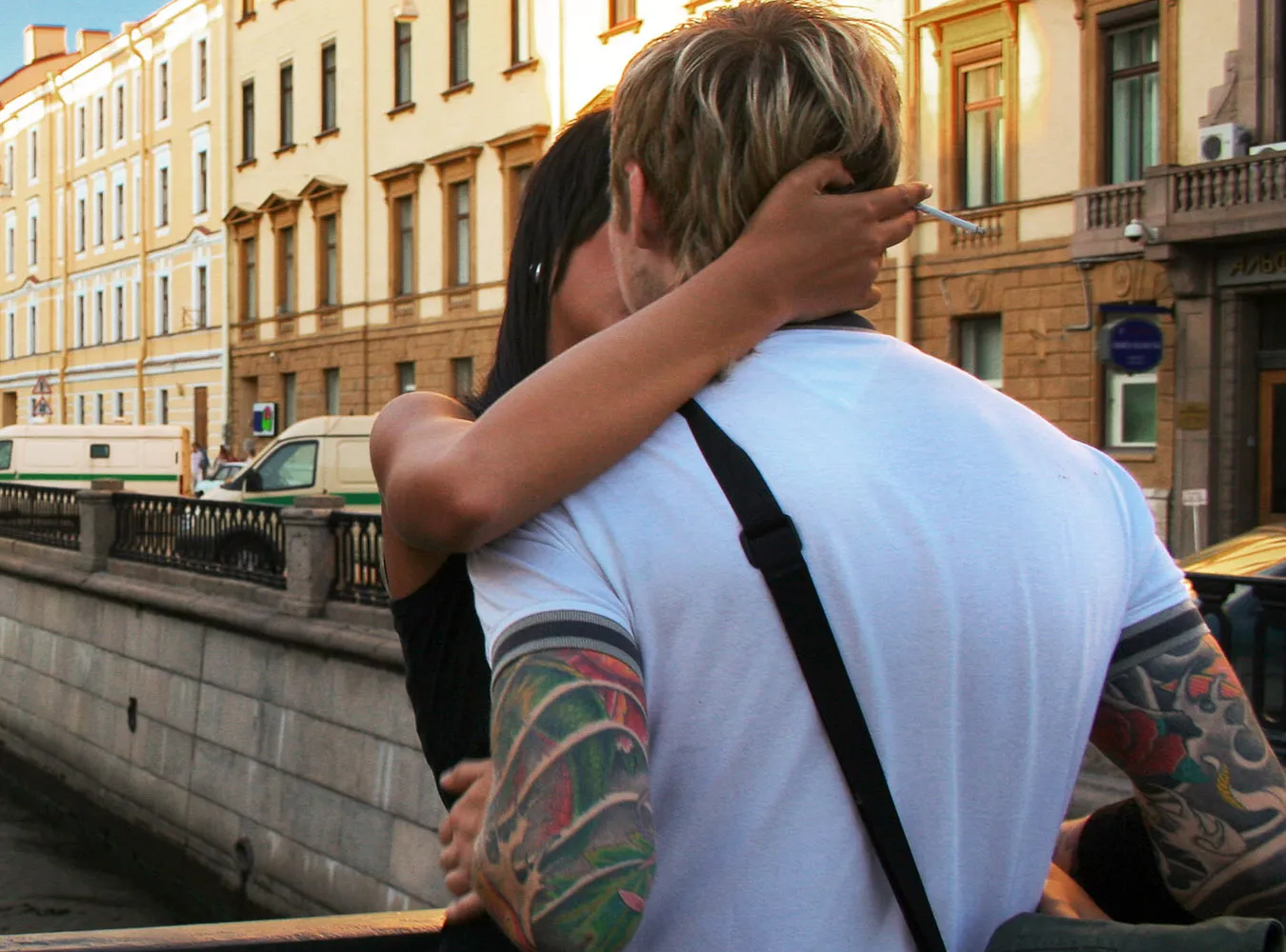 One kochały się na oczach ludzi