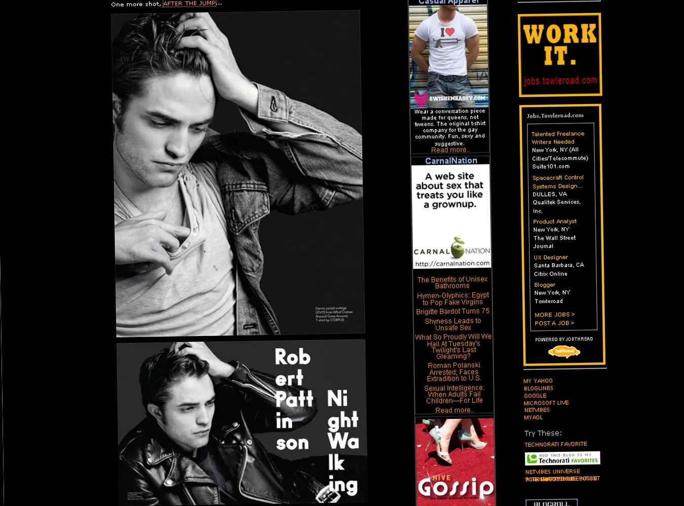 Robert Pattinson nowym Jamesem Deanem?