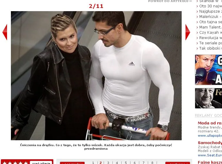 Mąż Skrzyneckiej to komiksowy bohater