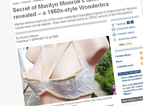 Tajemnica kształtów boskiej Monroe