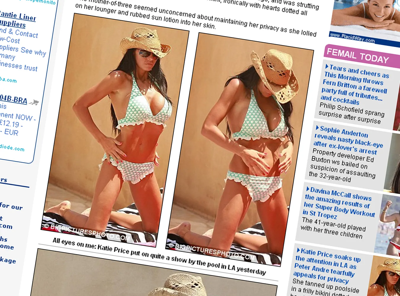 Następczyni Pameli Anderson w pełnej krasie