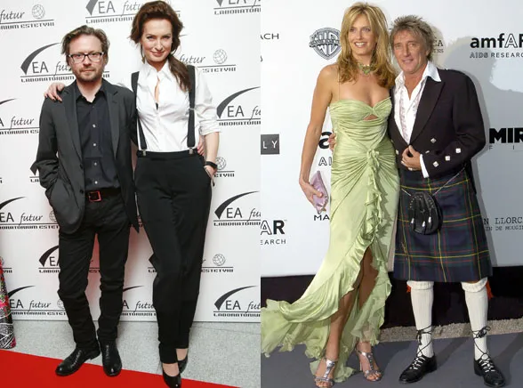 Gdy on patrzy na nią z dołu...