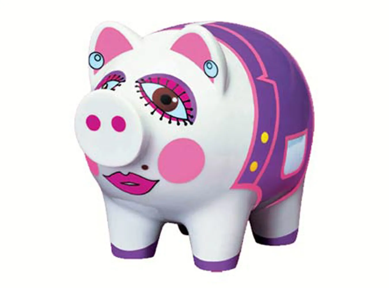 Świnka pełna seksapilu i... monet