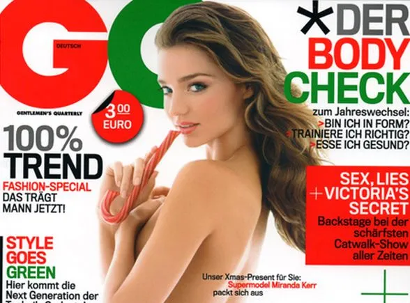 Piękny prezent od seksownej modelki