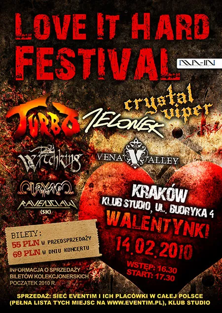 Rockowe walentynki w Krakowie