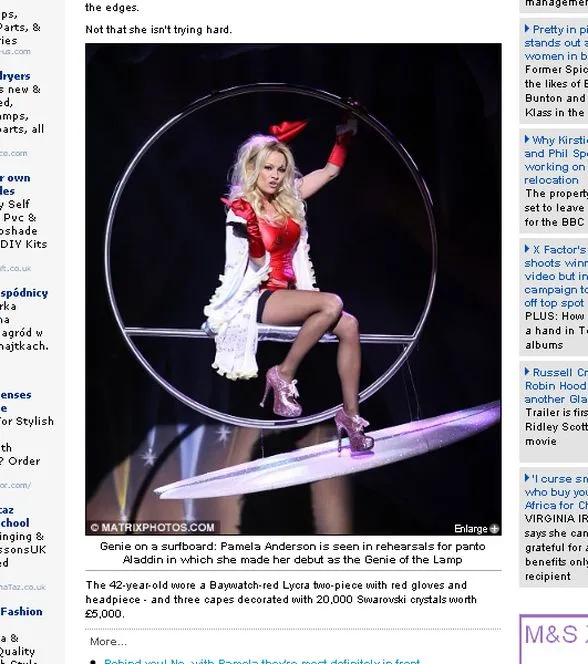 Pamela Anderson zagra seksownego dżina