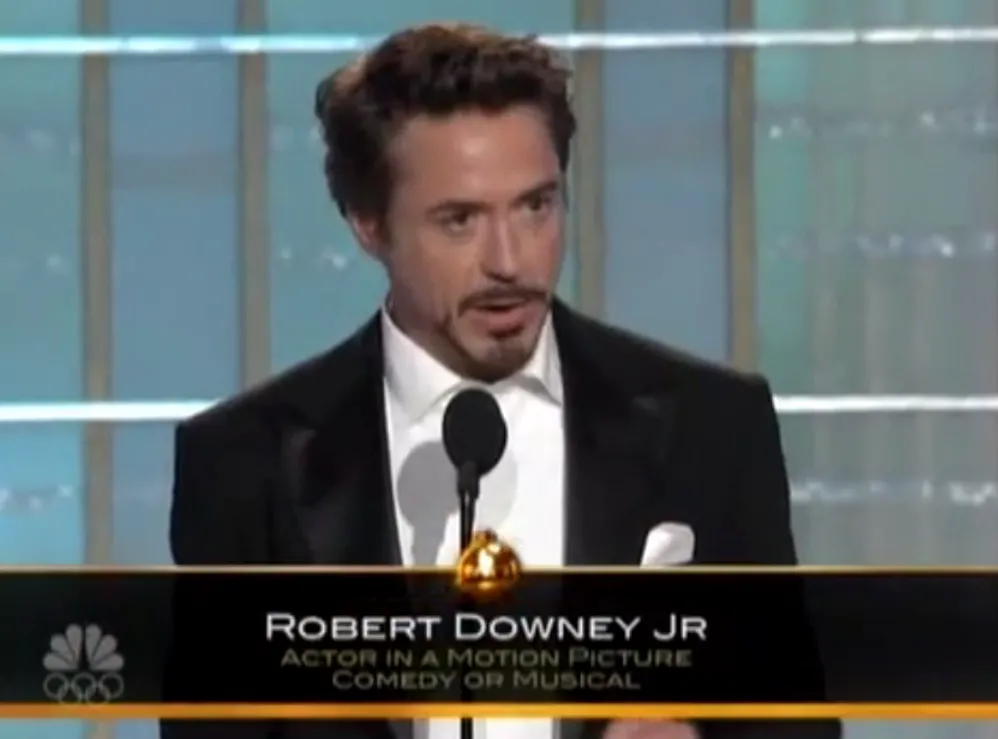 Tak Sherlock nie podziękował za Złoty Glob