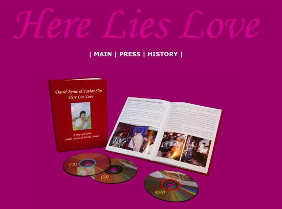 David Byrne i Fatboy Slim  quot;Here Lies Love quot;